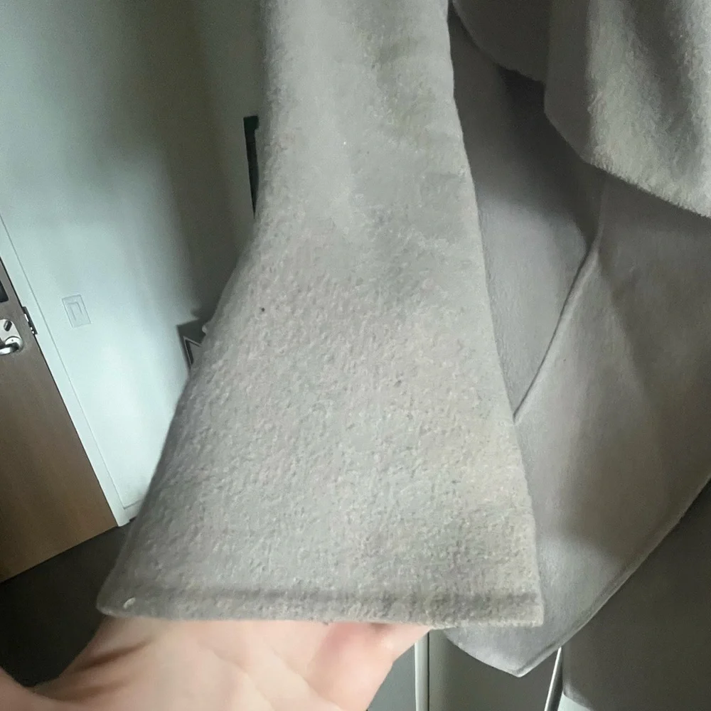 Tahari Nicky Double Face Wool Blend Oversize Coat - Picture 4 of 7